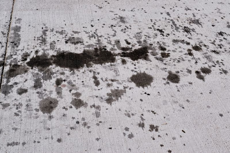 oil stain cleaning