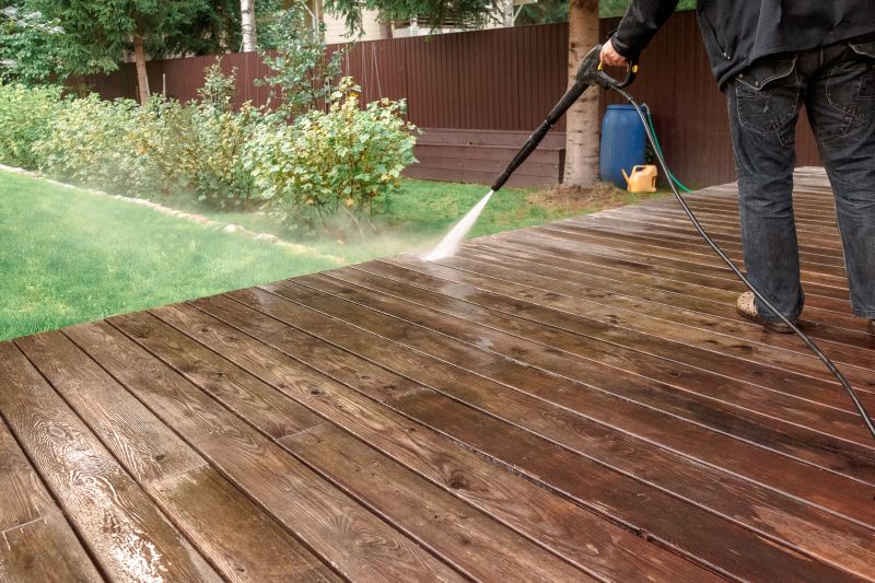 Restoring a wooden deck