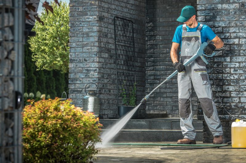 Professional powerwashing equipment